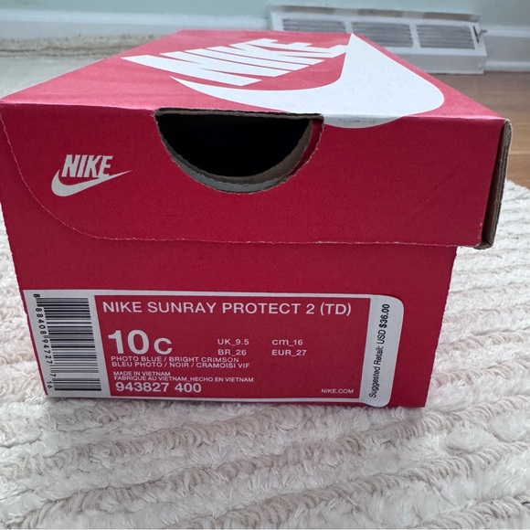 NWT Nike Little Kids Sunray Protect 2 Sandals - Picture 13 of 13